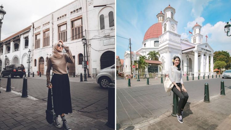 Potret Cantiknya Kota Lama Semarang Kini Liburan Ke Sana Serasa Berkunjung Ke Eropa