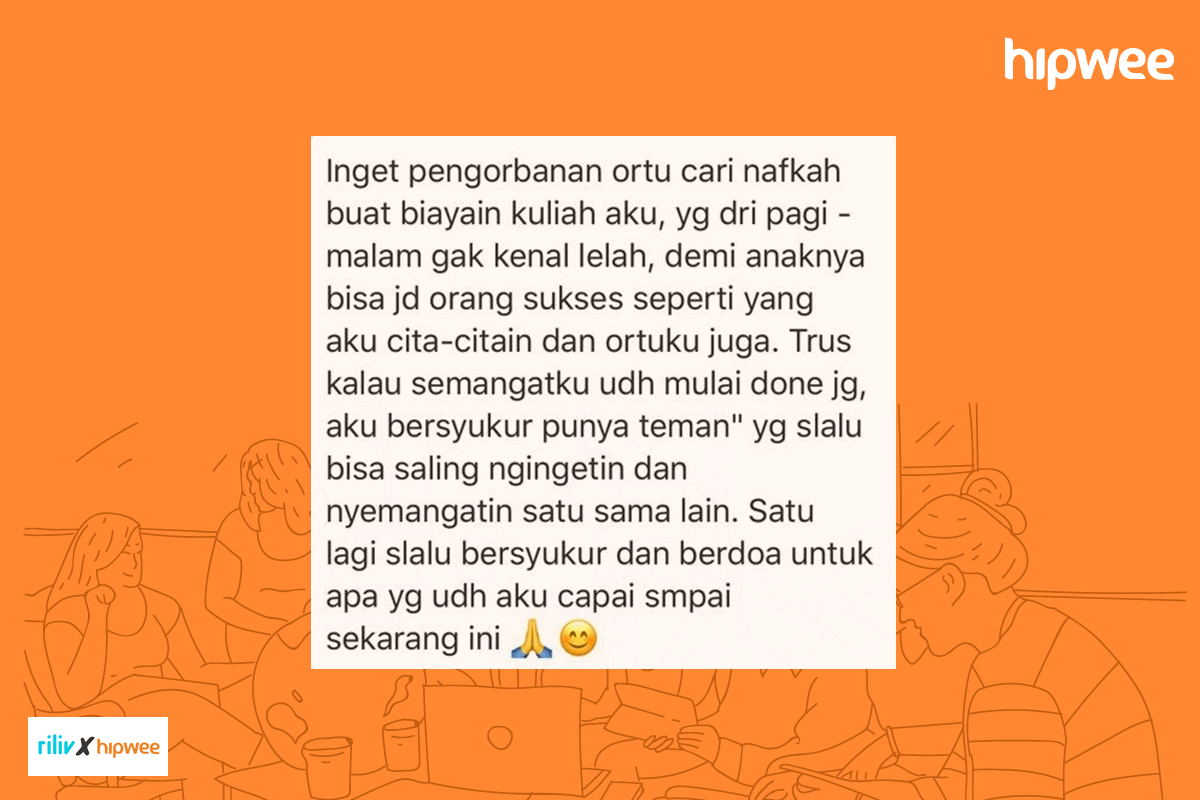 Membalas Curhatmu Mencari Penyemangat Saat Berada di