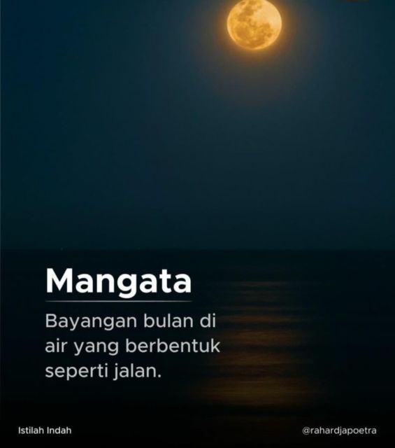11 Deretan KataKata Indah Asal Indonesia yang Jarang