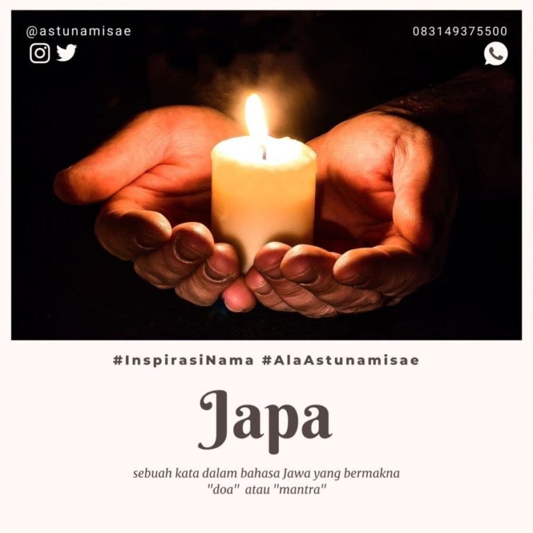 A series of 11 beautiful Indonesian words that are rarely seen. Probably