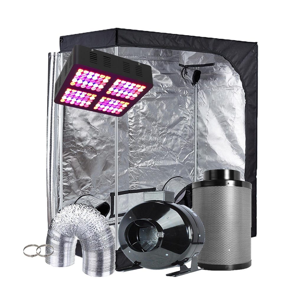 TopoGrow 48X24X60 LED Grow Tent Kits VS VIVOSUN 48X24X60 300W LED Grow