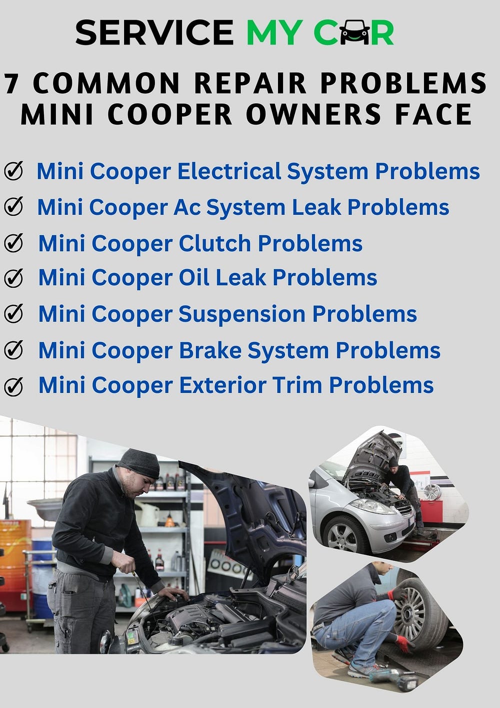7 Common Repair Problems Mini Cooper Owners Face » WingsMyPost
