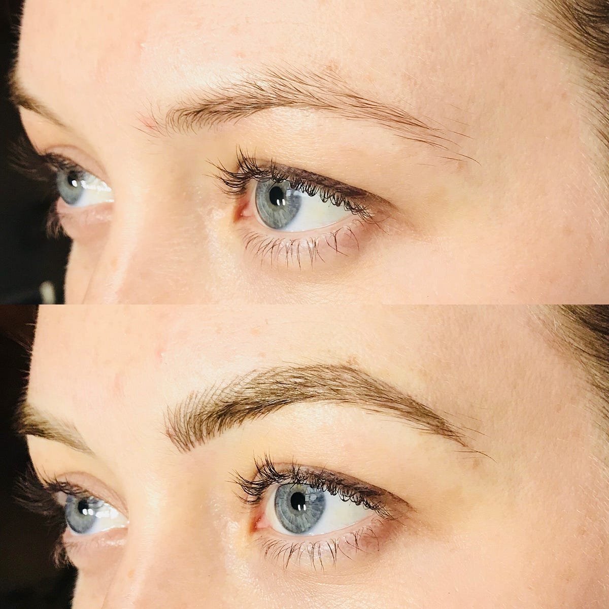 Microblading Eyebrows Before And After Blonde All You Need Infos