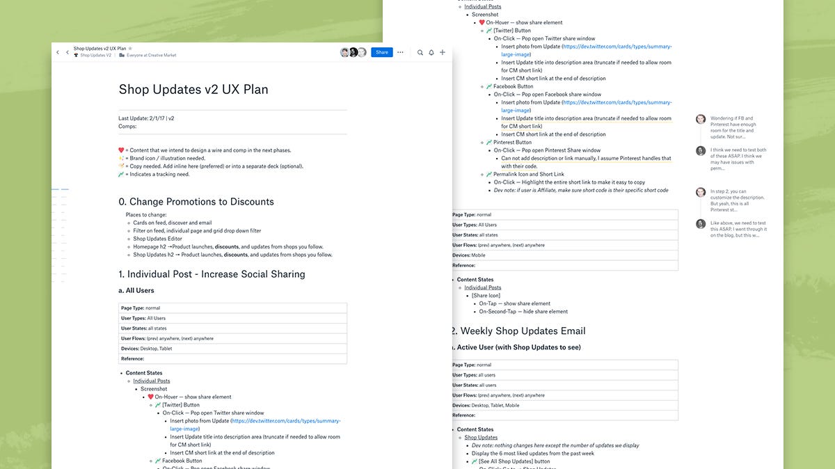 How To Write Your Own UX Plan Building Creative Market Medium