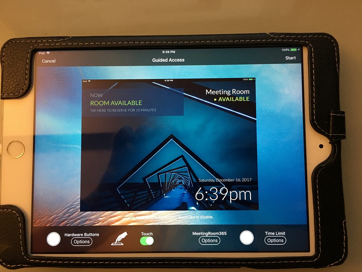 How to Add a Meeting Room Display to Office 365 [iPad Version]
