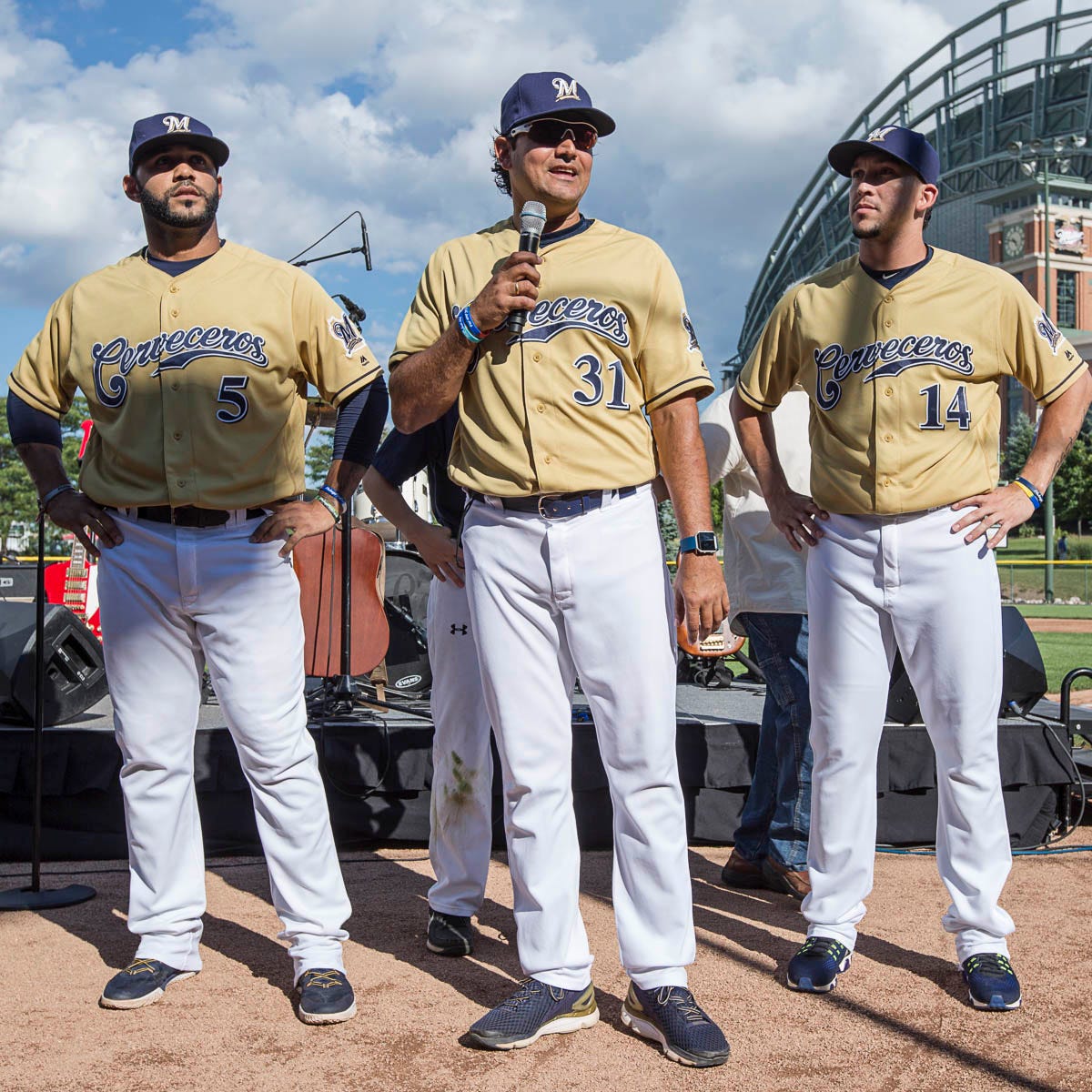 11thAnnual Cerveceros Day at Miller Park Cait Covers the Bases