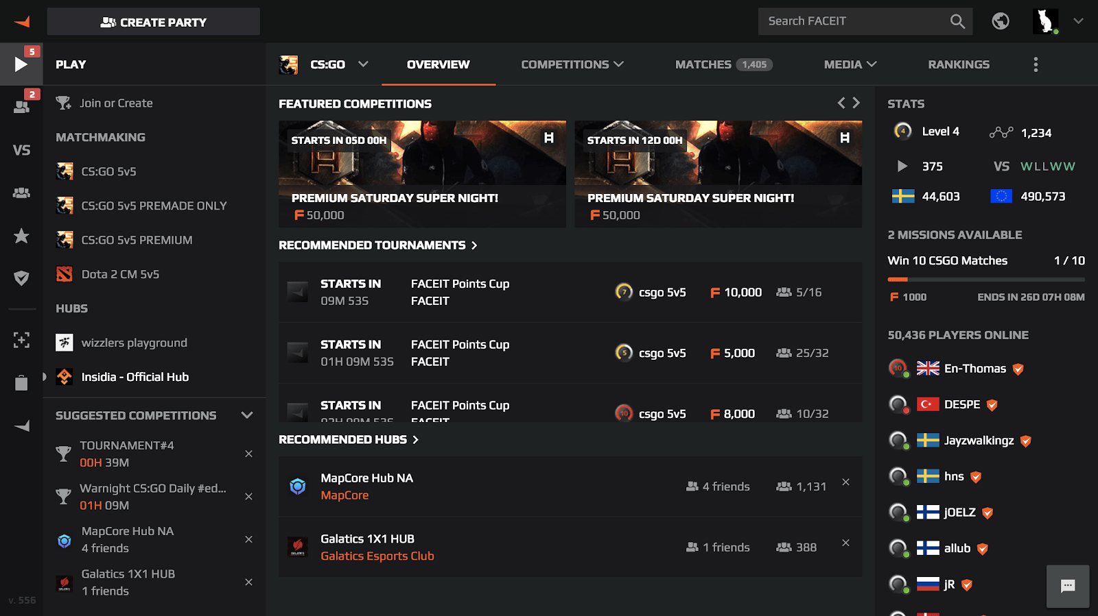 New interface, AntiCheat 32bit deprecation, Hub