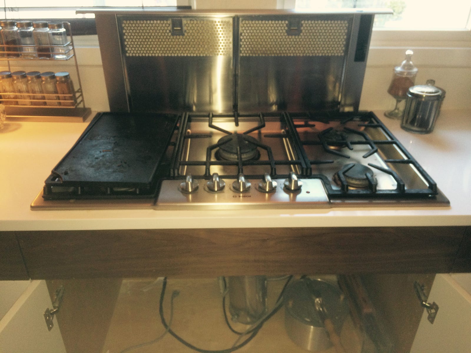 Bosch downdraft vent hood repair DHD3614UC 02 ‪‎Bosch‬ ‪‎vent_hood