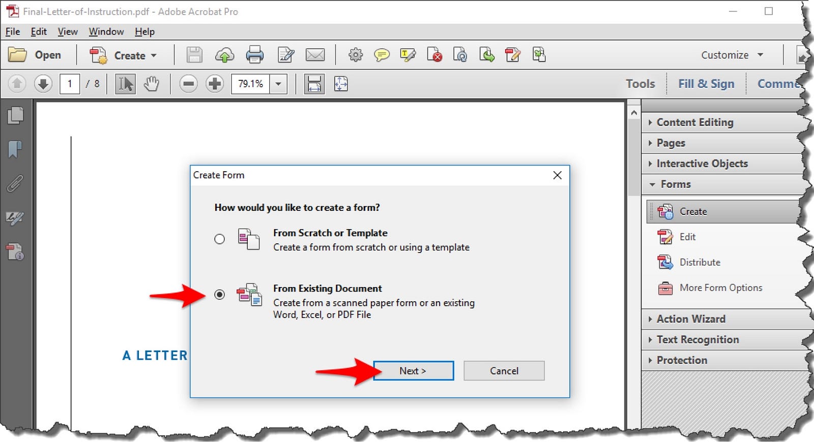 How To Digital Productivity — Create a Fillable Form from
