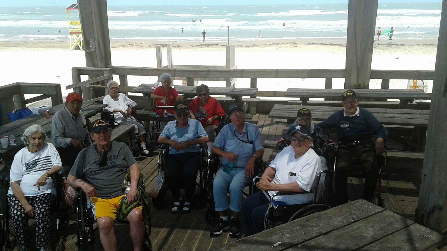 Residents at the Texas State Veterans Homes Have Summer Fun