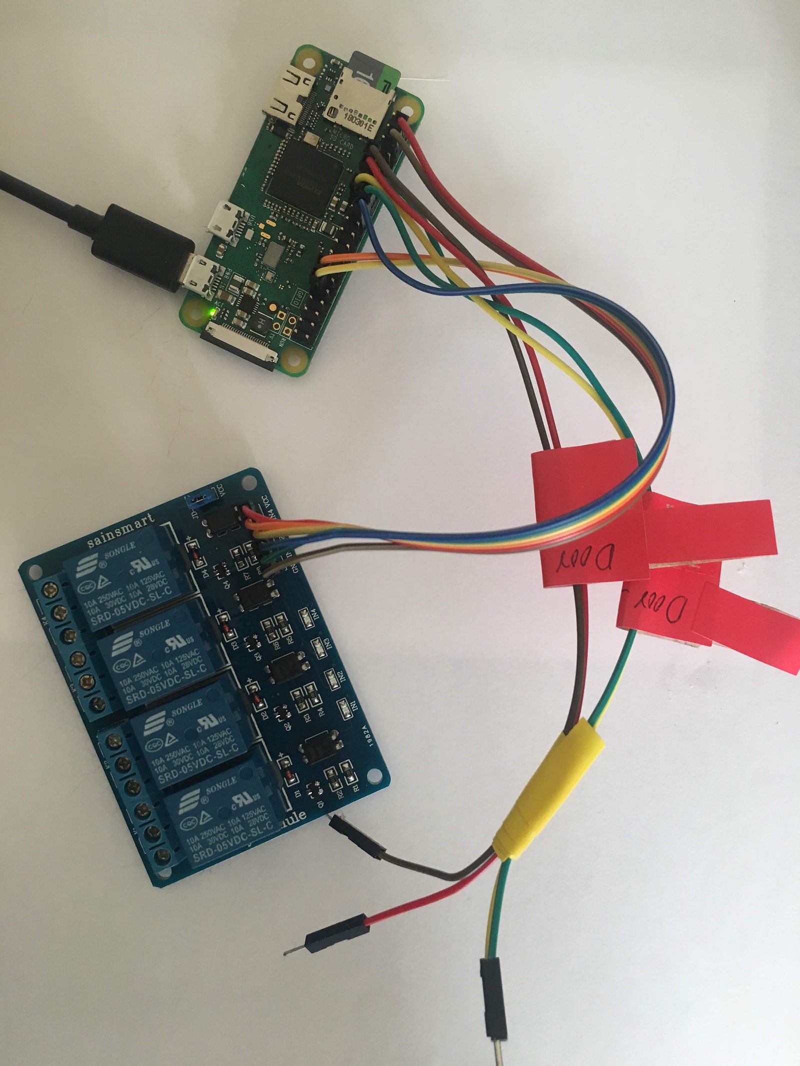 GaragePi Garage Opener using Raspberry Pi