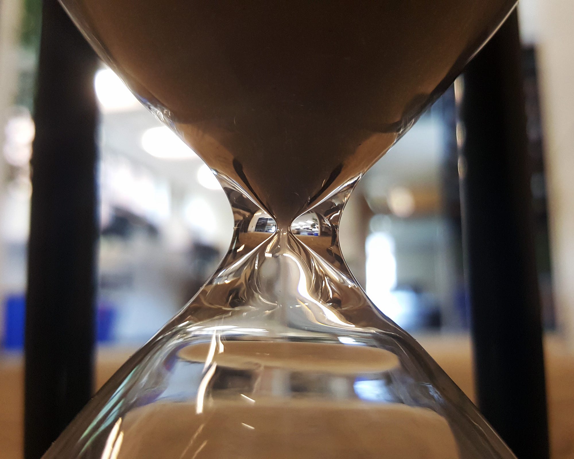 Lesson From A Sand Hourglass Timer Lessons From Ordinary Medium
