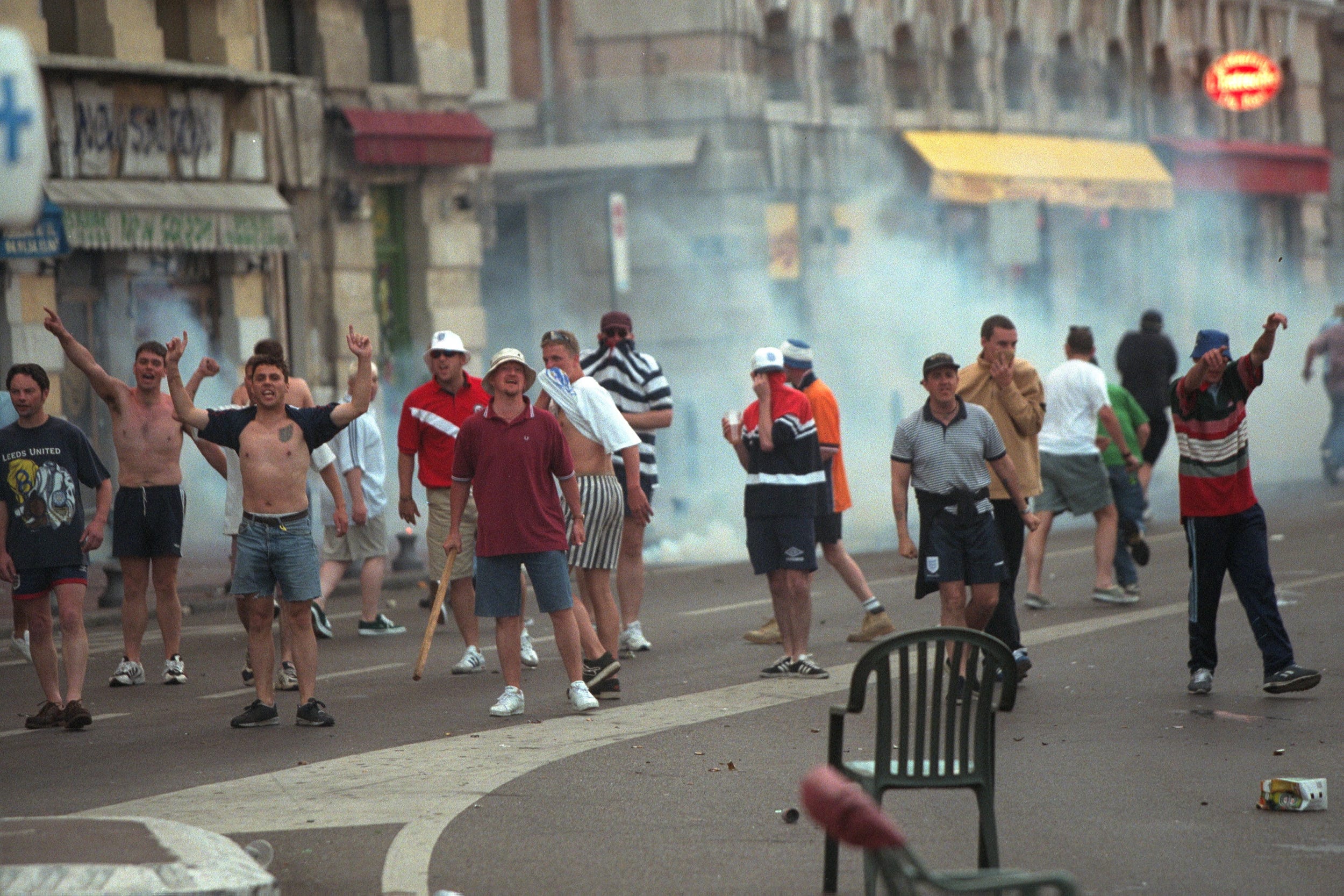 British soccer hooligans exported fan violence, and this is what that