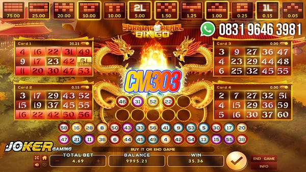 Yu Cobain Game Baru Burning Pearl BINGO Joker123 CM303 Yu Cobain Game Baru Burning Pearl BINGO Joker123 CM303