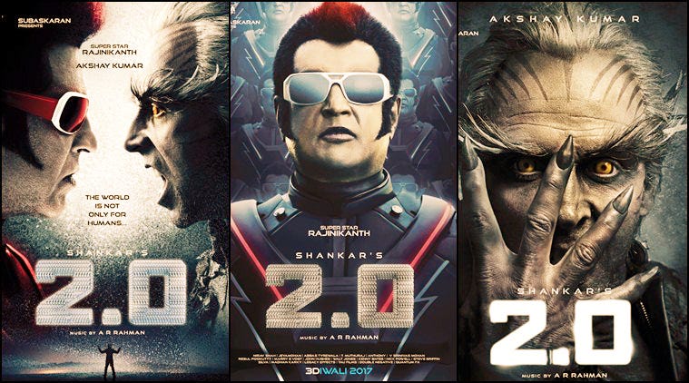2 0 Or Robot 2 Indian Science Fiction Film Md Firuz Medium