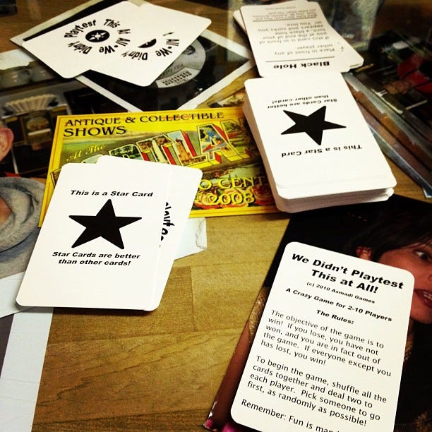 We Didn’t Playtest This At All Boardgames Medium