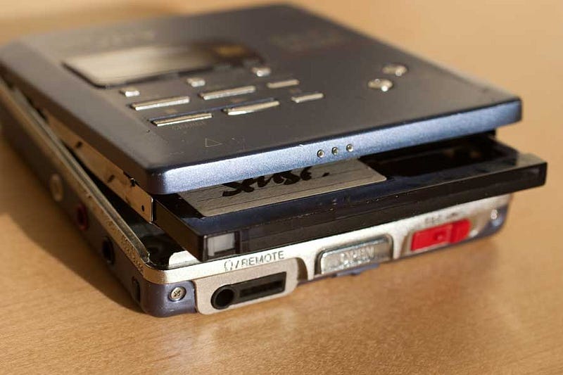 The Gadget We Miss The Sony MiniDisc People & Gadgets Medium