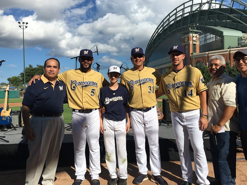 11thAnnual Cerveceros Day at Miller Park Cait Covers the Bases