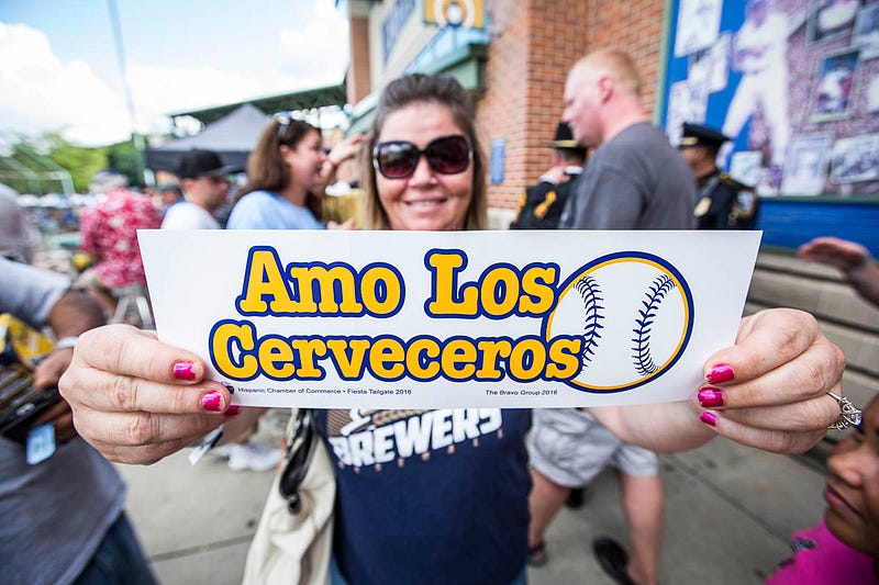 11thAnnual Cerveceros Day at Miller Park Cait Covers the Bases