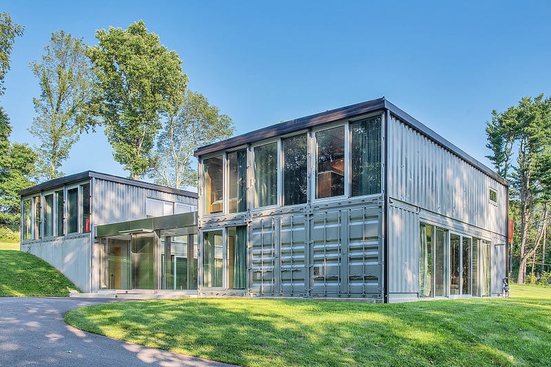 This JawDropping Shipping Container Home by renowned Architect Adam