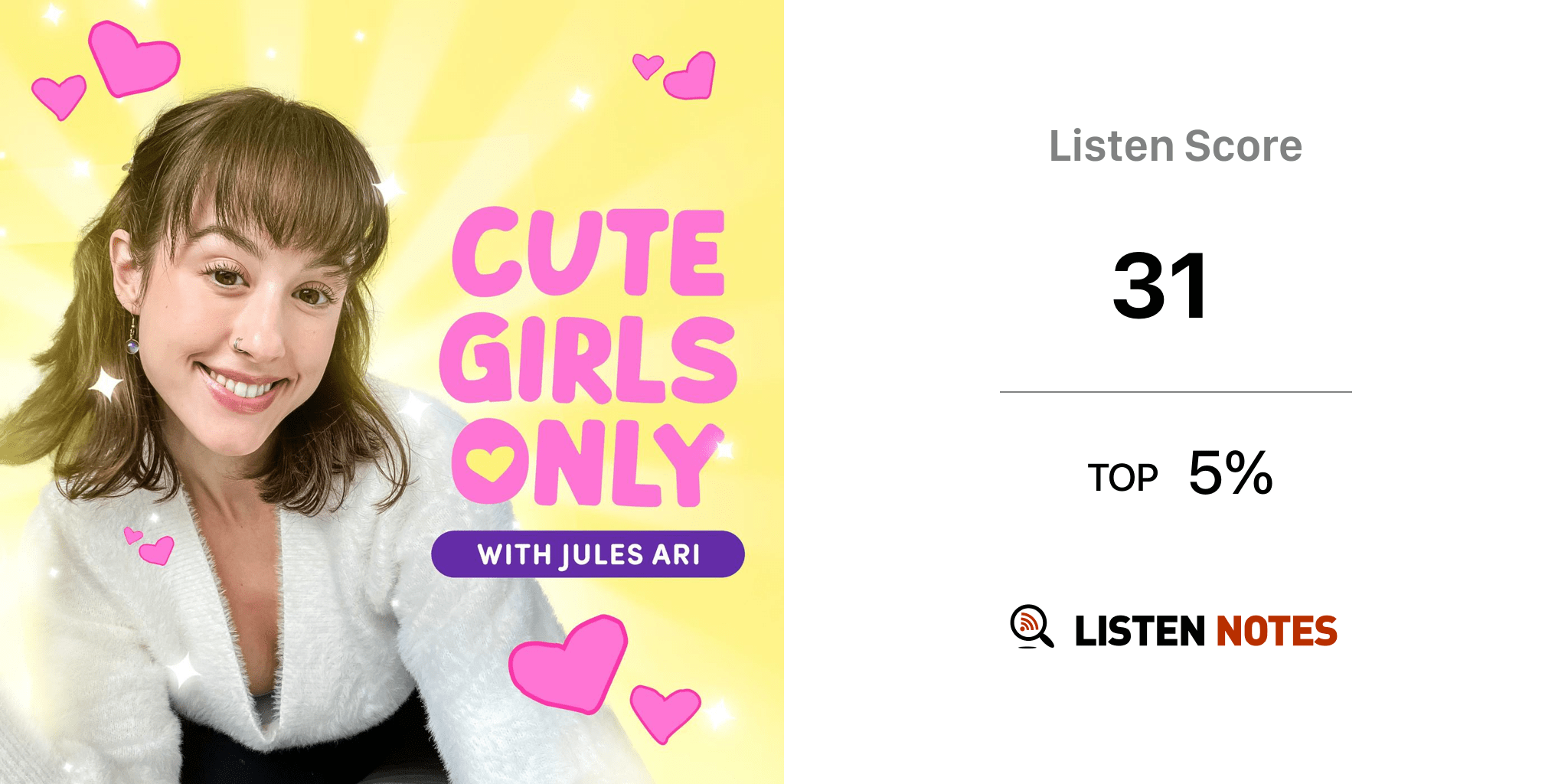 Cute Girls Only (podcast) Jules Ari Listen Notes