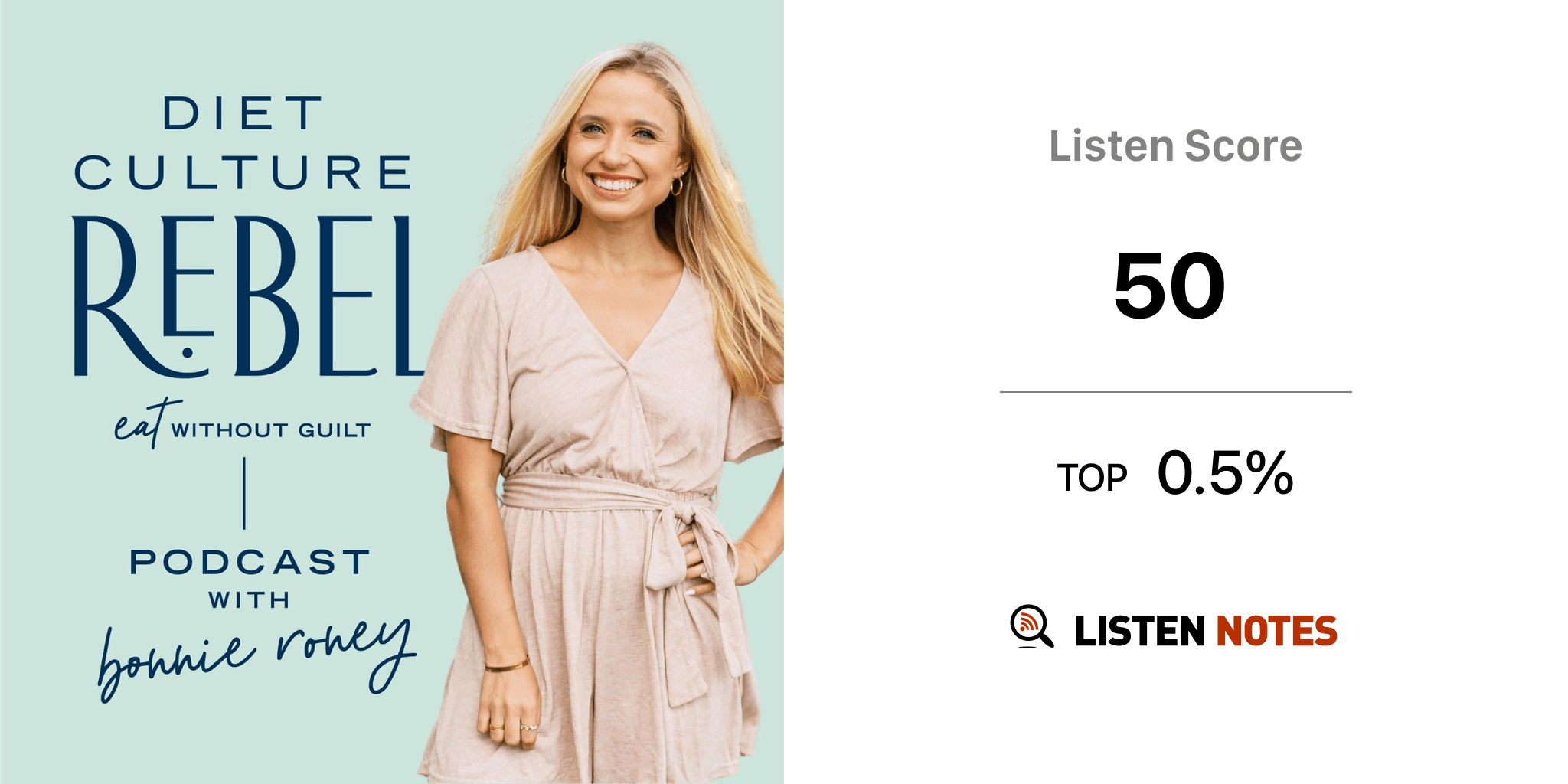 Diet Culture Rebel Podcast Bonnie Roney Listen Notes