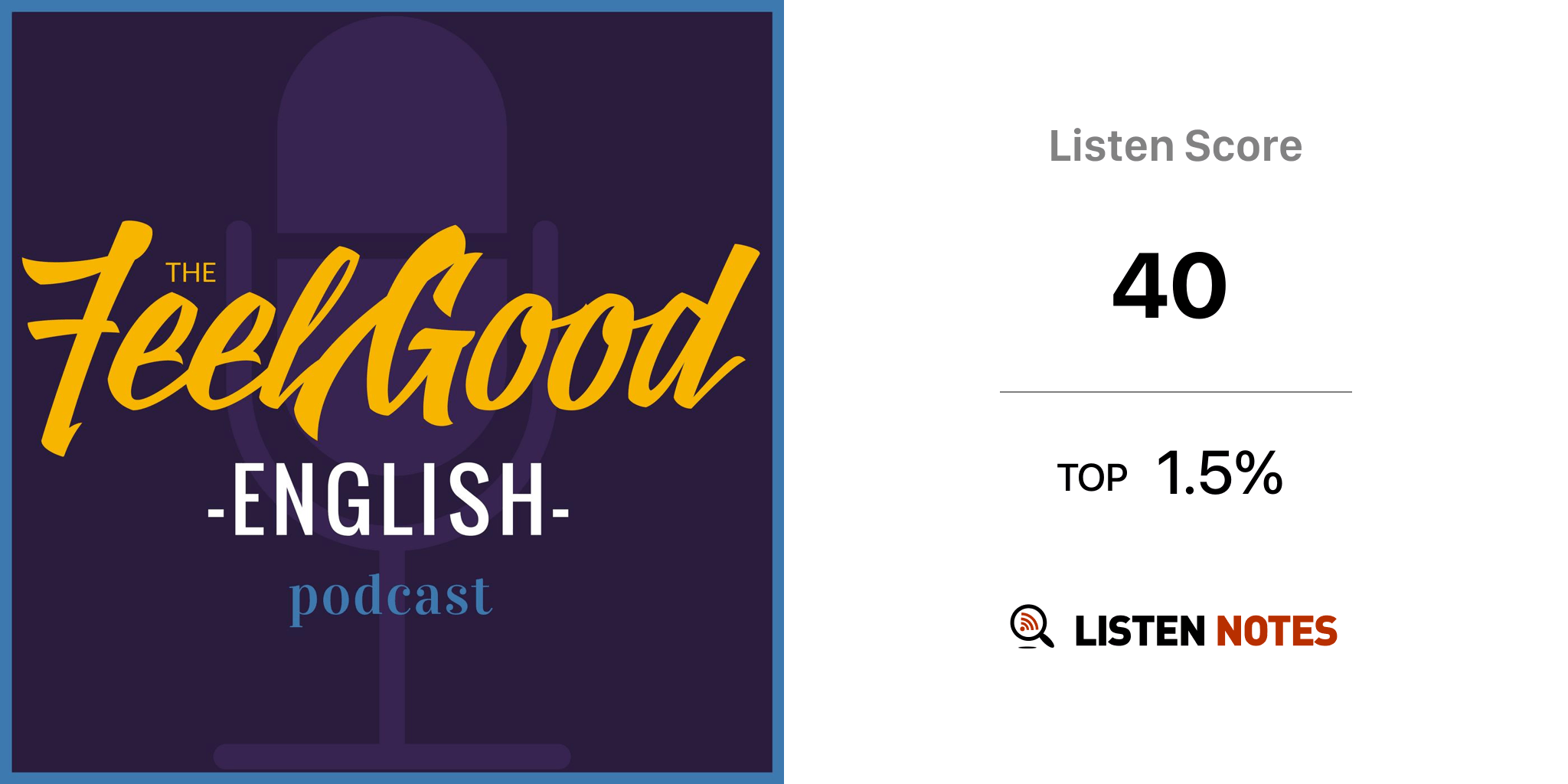 The Feel Good English Podcast Kevin Conwell Listen Notes