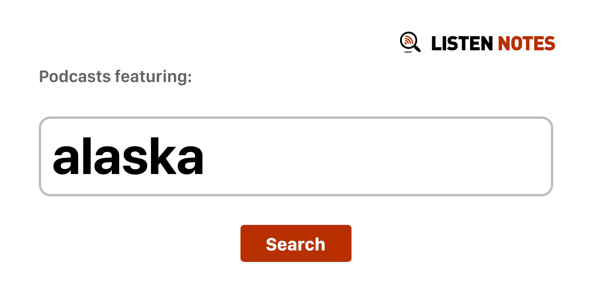 Latest alaska podcasts (2024) Listen Notes