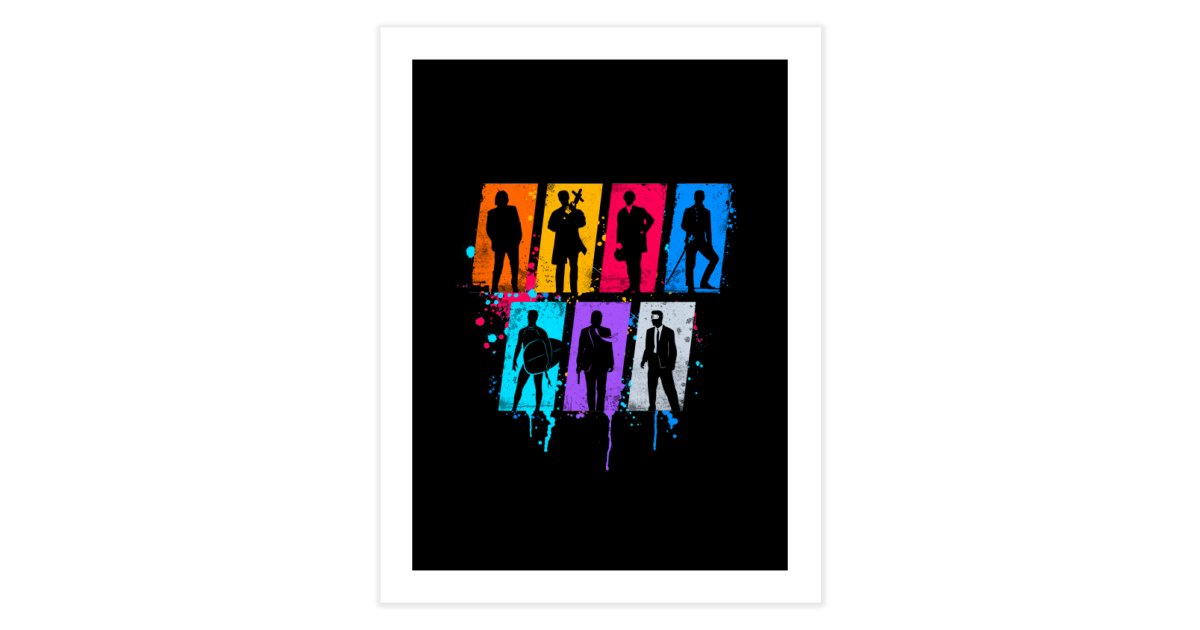 Characters named John played by Keanu Fine Art Print Rocketman