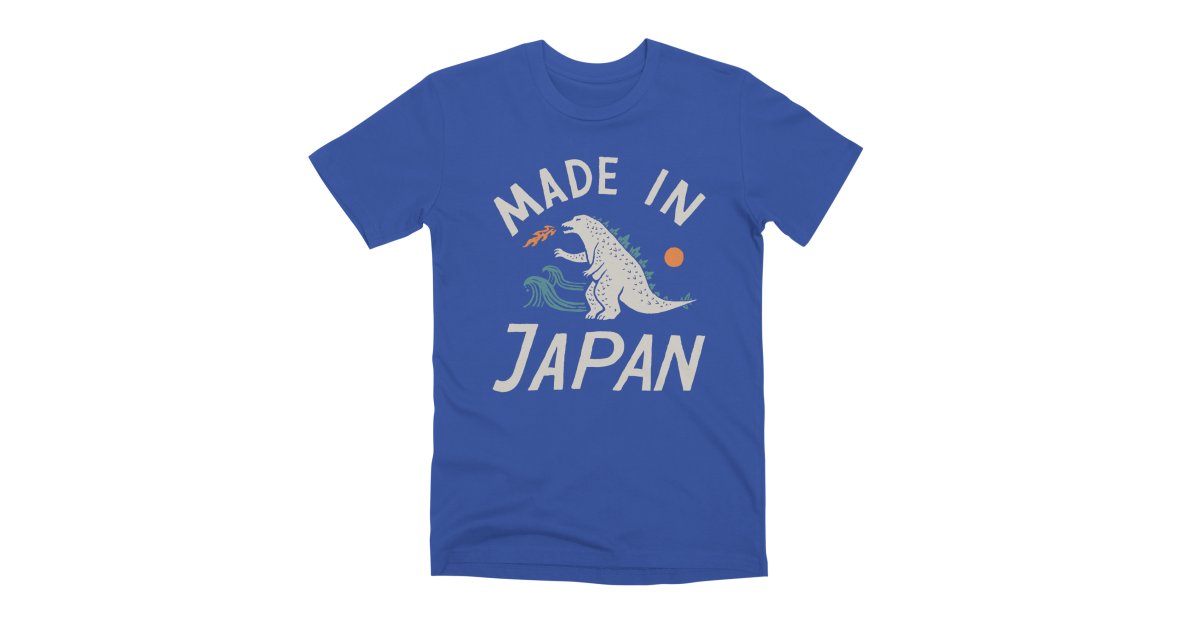 Made in Japan Men's TShirt Premium Threadless Artist Shop