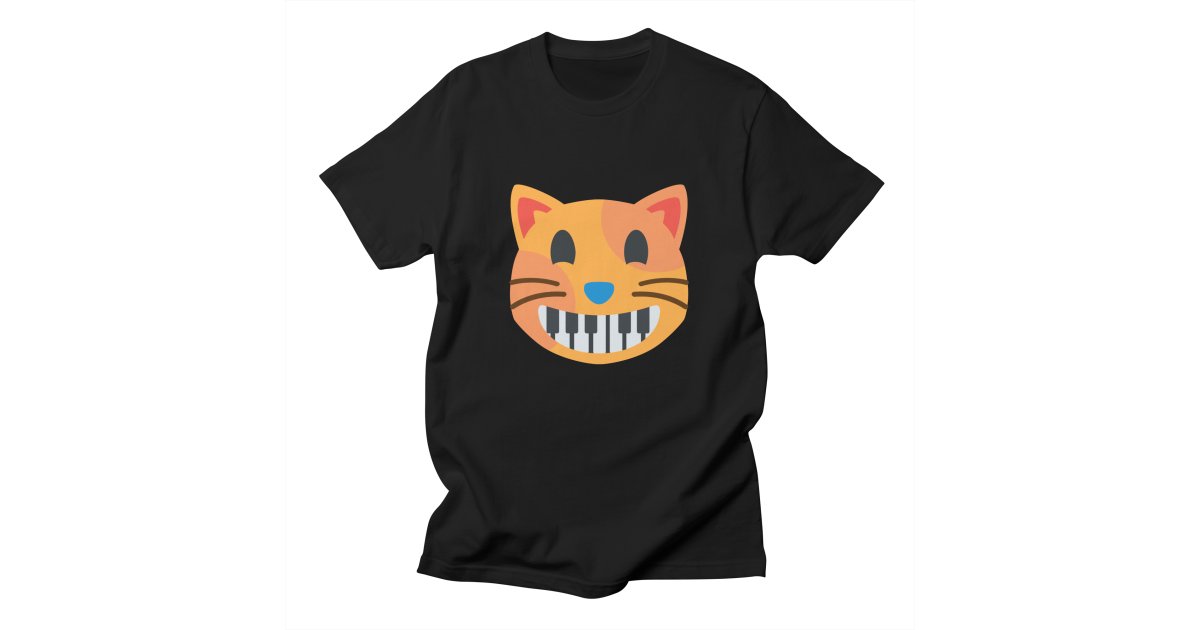 Cat Keyboard Emoji Men's TShirt Geekman's World