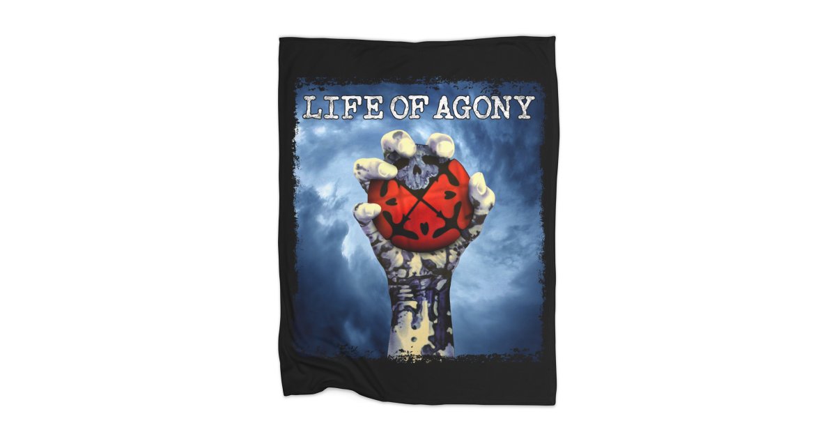 Fleece Blanket Blankets Life of Agony Official Threadless Designs