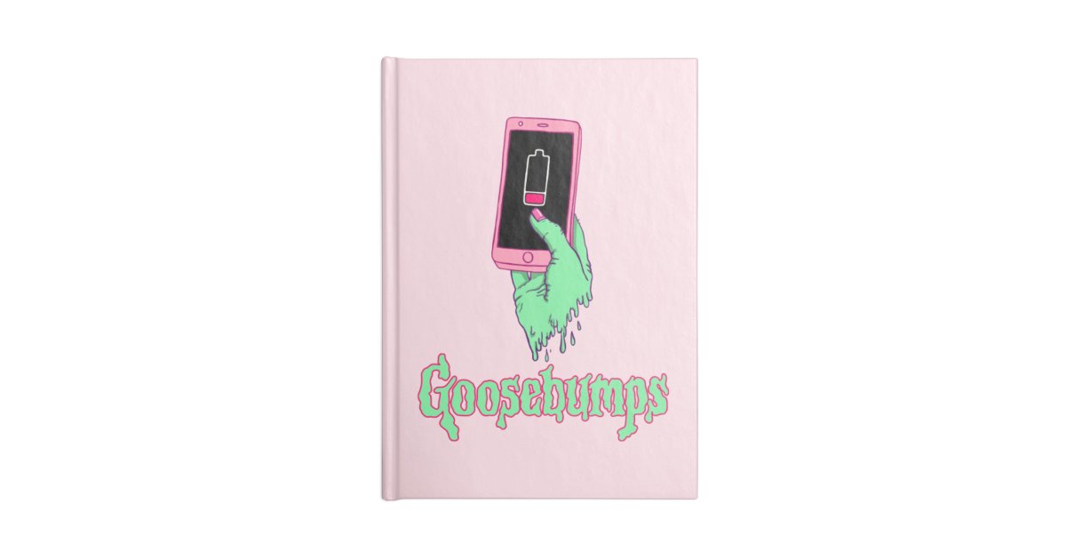 Goosebumps in the Z generation Notebook Blank Journal Zubieta's