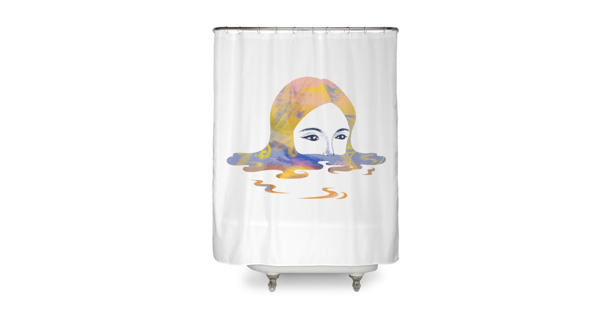 Drip IX Shower Curtain bitsandpcs