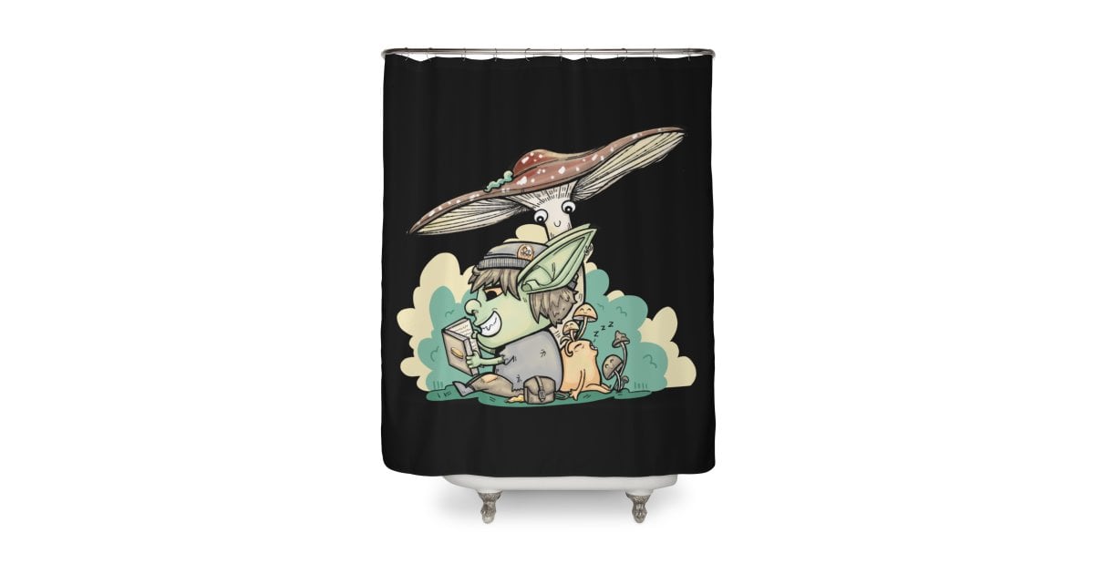 Goblin Goblincore Shower Curtain Chaplo's Artist Shop
