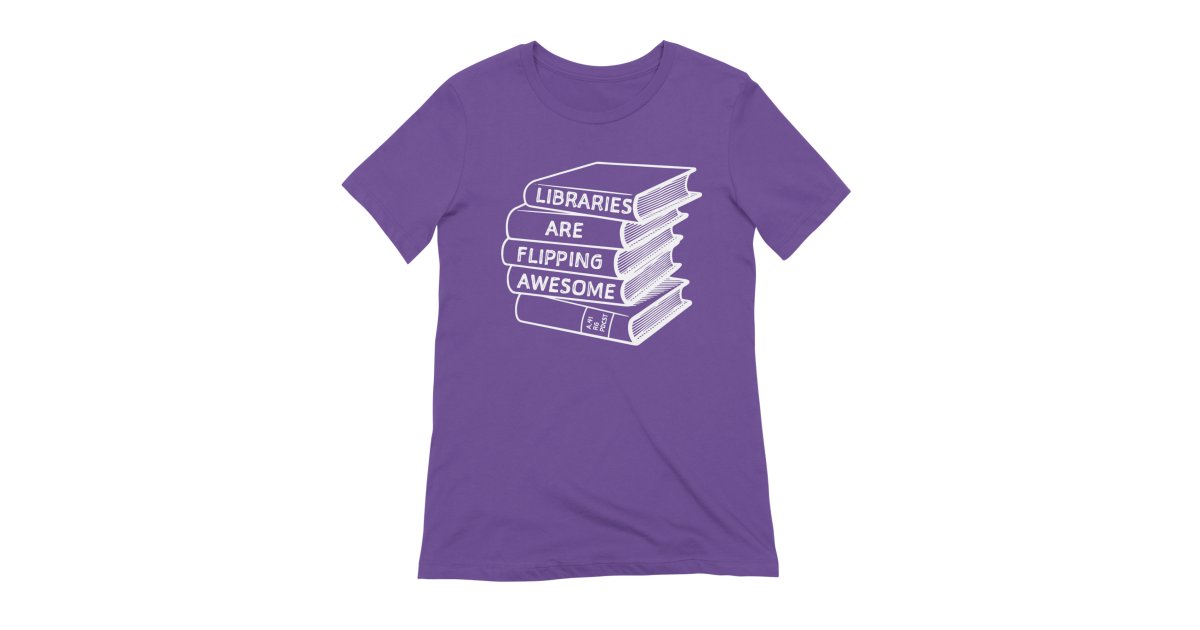 LIBRARIES ARE FLIPPING AWESOME, wht (Reading Glasses Podcast x