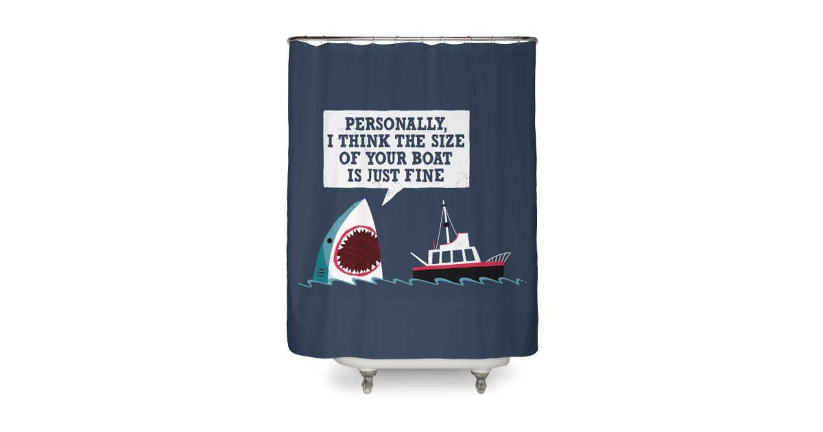Amazon Jaws Shower Curtain at Laura Dykema blog
