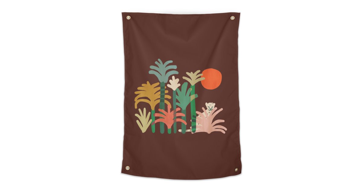 Wilderness Tapestry Trabu Graphic Art Shop