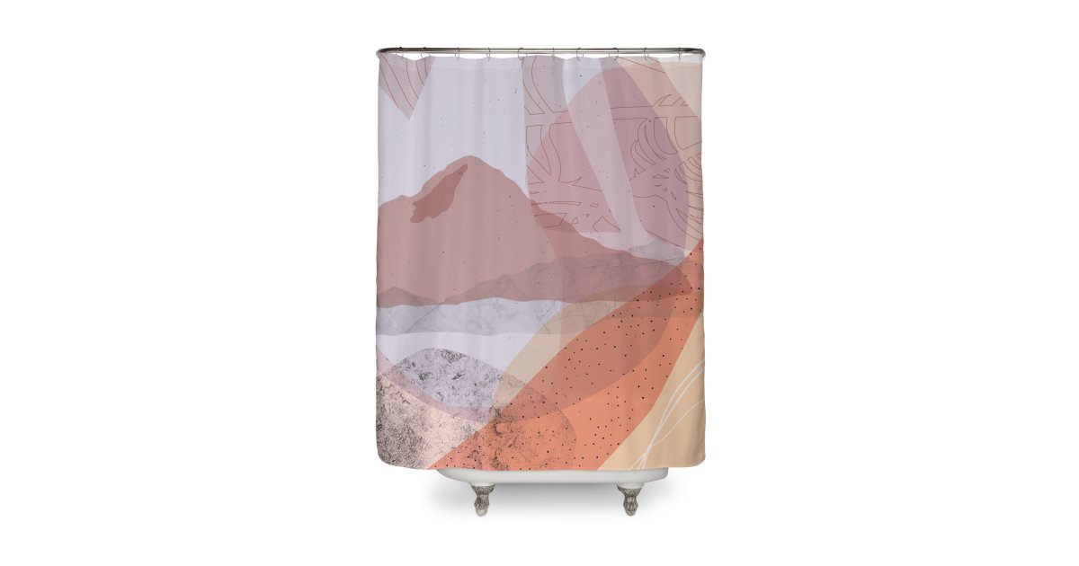 Dusty Desert Shower Curtain Urban Epiphany