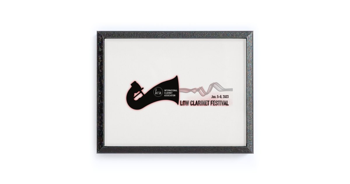 ICA Low Festival 2023 Official Logo Home Mini Art Print
