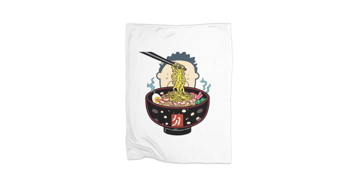 The Great Ramen of Japan Home Blanket Casasheap's Artist Shop