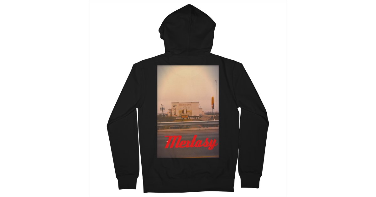 Metamorphosis of the Bordertown DriveIn, Laredo Texas Women's ZipUp