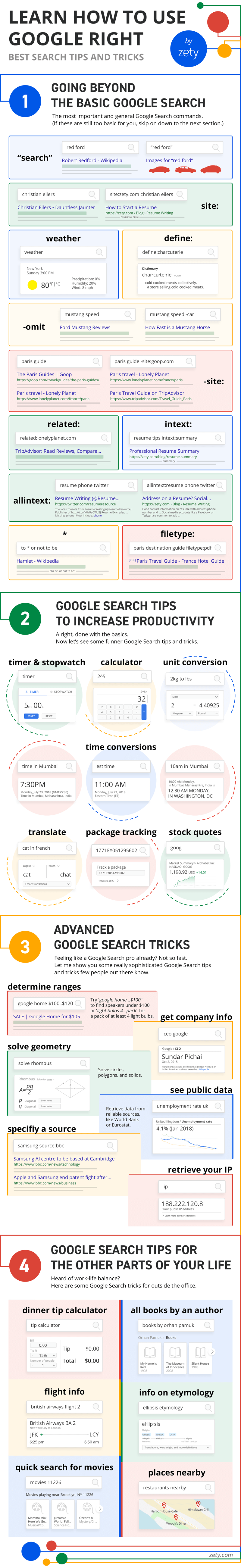 20 Google Search Tips to Use Google More Efficiently LifeHack