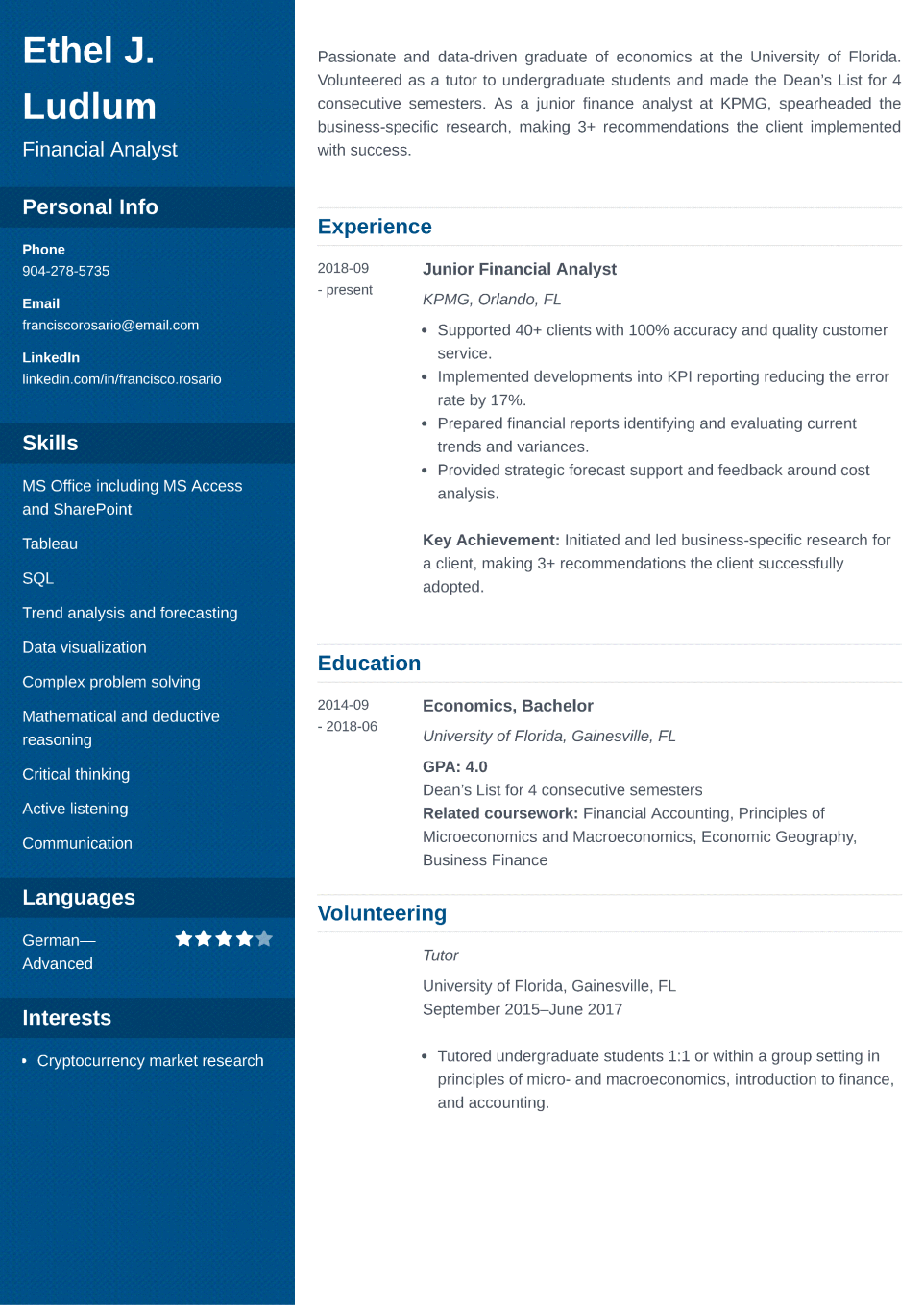 Free Online CV Maker Build Your Professional CV Fast