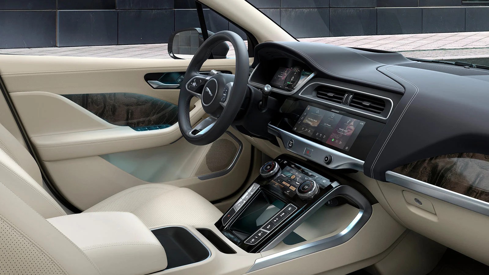 IPACE Interior image gallery Allelectric SUV Jaguar Bahrain
