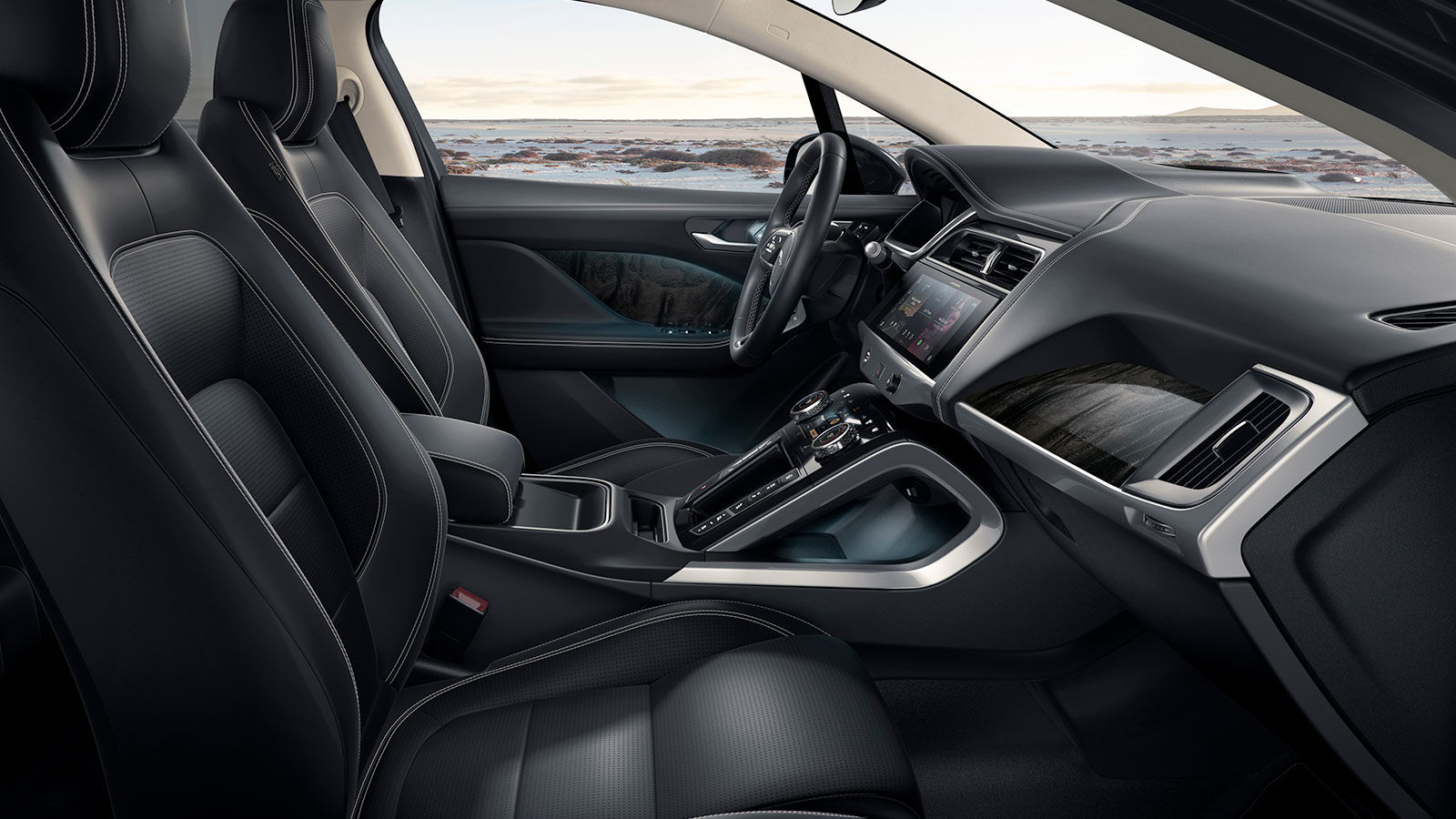 IPACE Interior image gallery Allelectric SUV Jaguar UAE