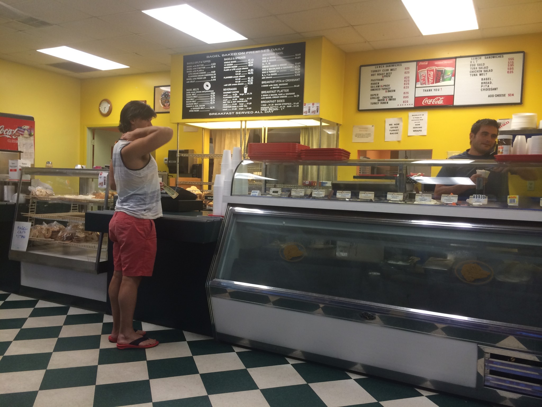 Bagels R Us A Dozen Cream Cheeses Before Seven AM