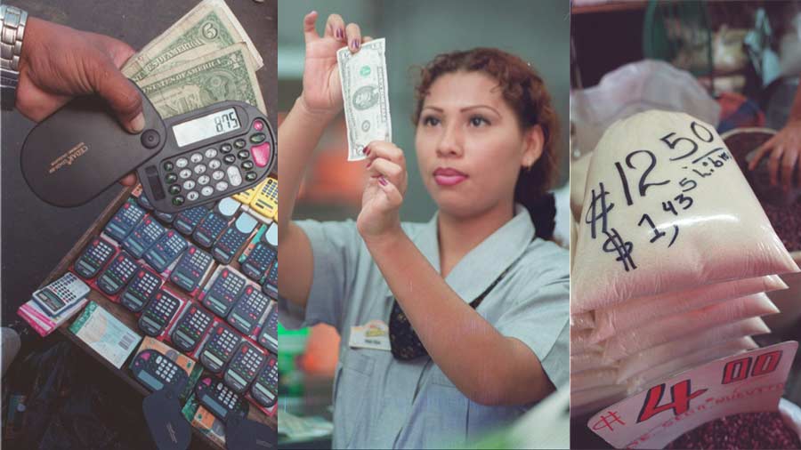 20 años de la dolarización imágenes históricas que hablan sobre el proceso de cambio de moneda