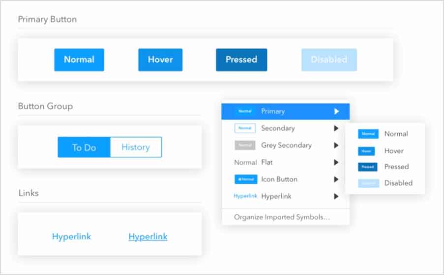 Designing Buttons for the  Guide & Examples for 2020 Slickplan