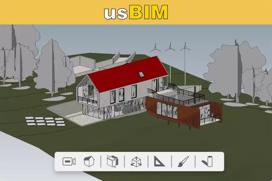 Free online RVT viewer usBIM ACCA software